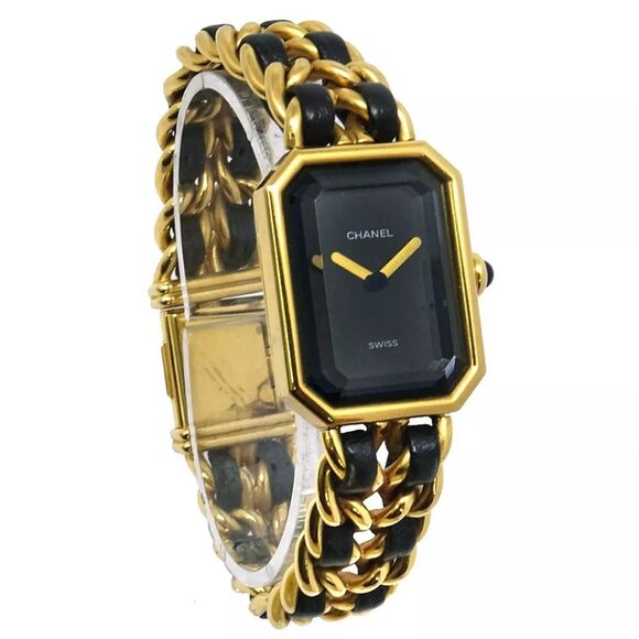 Chanel Premiere Quartz Watch Gold #M U.G.60509 123110 - Picture 1 of 7